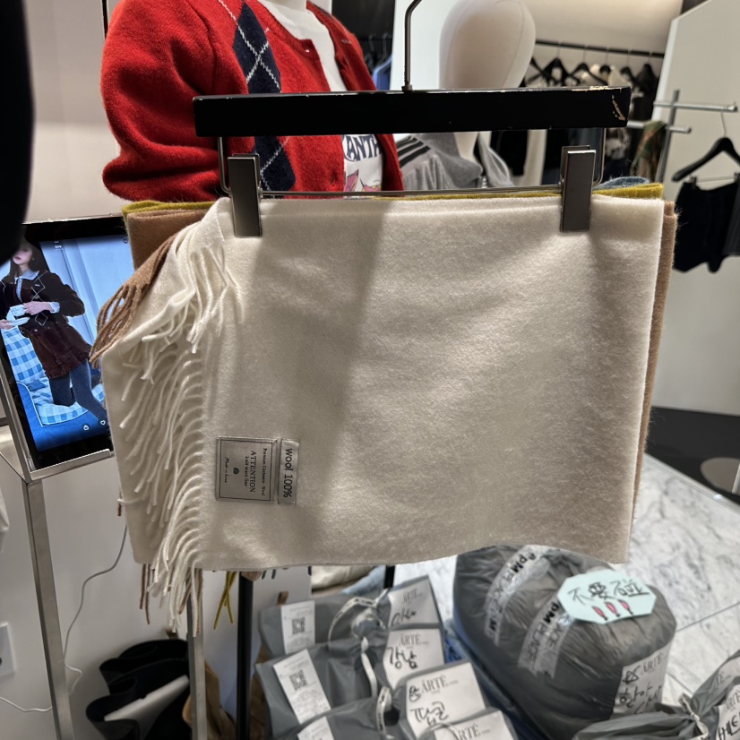 ARTE STUDIO東大門㊣直郵女士新款休閑人氣圍巾披肩羊毛圍巾ARTE STUDIO圍巾/披肩圖色4