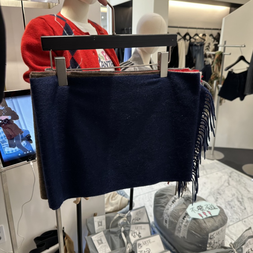 ARTE STUDIO東大門㊣直郵女士新款休閑人氣圍巾披肩羊毛圍巾ARTE STUDIO圍巾/披肩圖色5