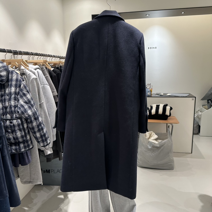 BEENS東大門㊣代購女士新款推薦休閑熱賣人氣25秋冬中長款大衣BEENS中長款大衣