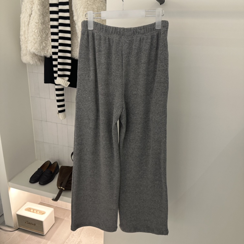 LOW MOMENT韓國代購㊣女裝新款人氣25秋冬熱賣職業休閑休閑褲LOW MOMENT休閑褲