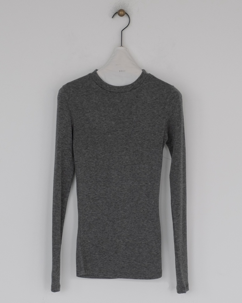 HONG-P東大門㊣實拍女裝新款休閑熱賣25秋冬人氣時尚長袖T恤HONG-P長袖T恤圖色1