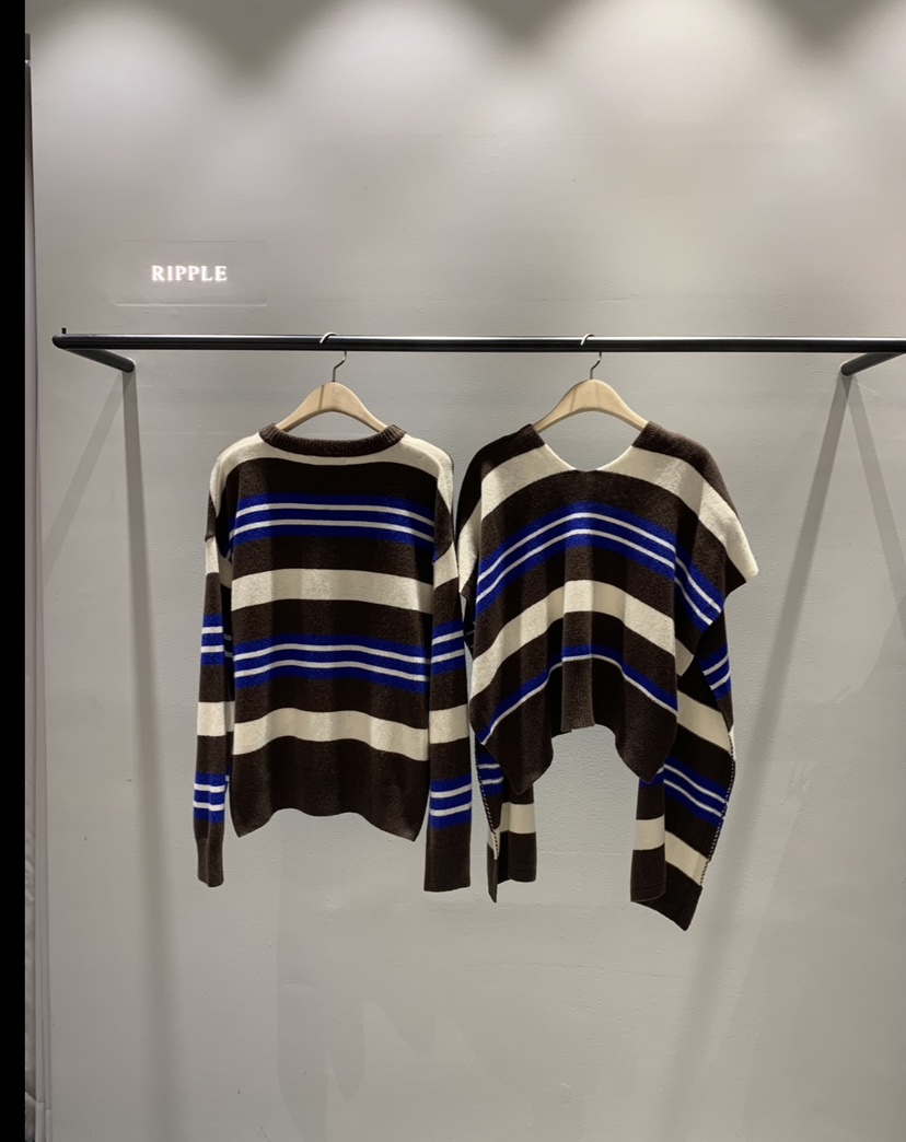 RIPPLE韓國直郵㊣女裝新款時尚25秋冬人氣職業套裝兩件套圍巾RIPPLE套裝