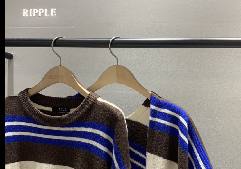 RIPPLE韓國直郵㊣女裝新款時尚25秋冬人氣職業套裝兩件套圍巾RIPPLE套裝