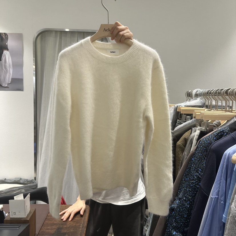 ACKER東大門㊣代購女士新品推薦職業時尚人氣毛衣不含項鏈浣熊ACKER毛衣圖色1