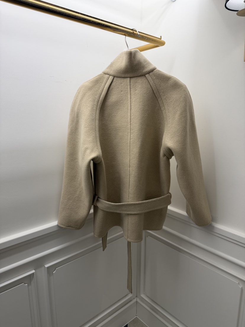 ETER東大門㊣直郵女士新品人氣推薦職業熱賣短款大衣含腰帶eter/VERSO短款大衣