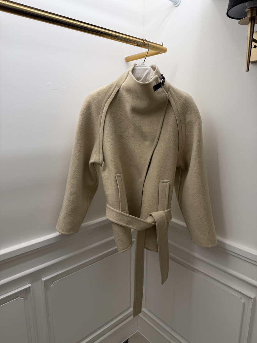 ETER東大門㊣直郵女士新品人氣推薦職業熱賣短款大衣含腰帶eter/VERSO短款大衣圖色1實際價格182000