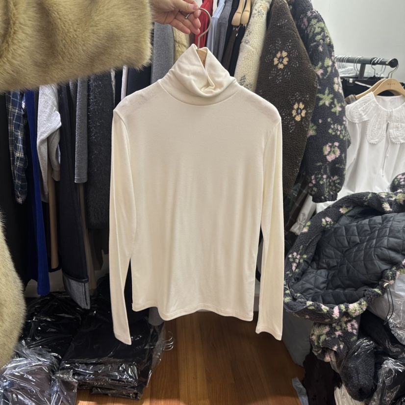 NAVE韓國代購㊣女裝新品人氣時尚職業推薦休閑熱賣25秋冬長袖T恤NAVE長袖T恤圖色1