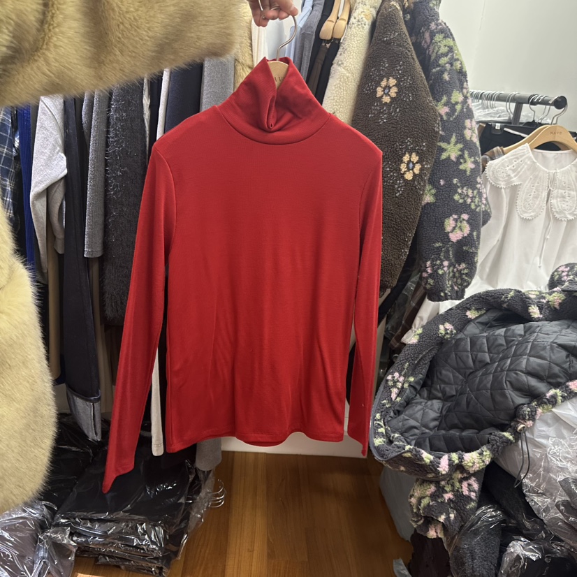 NAVE韓國代購㊣女裝新品人氣時尚職業推薦休閑熱賣25秋冬長袖T恤NAVE長袖T恤圖色2