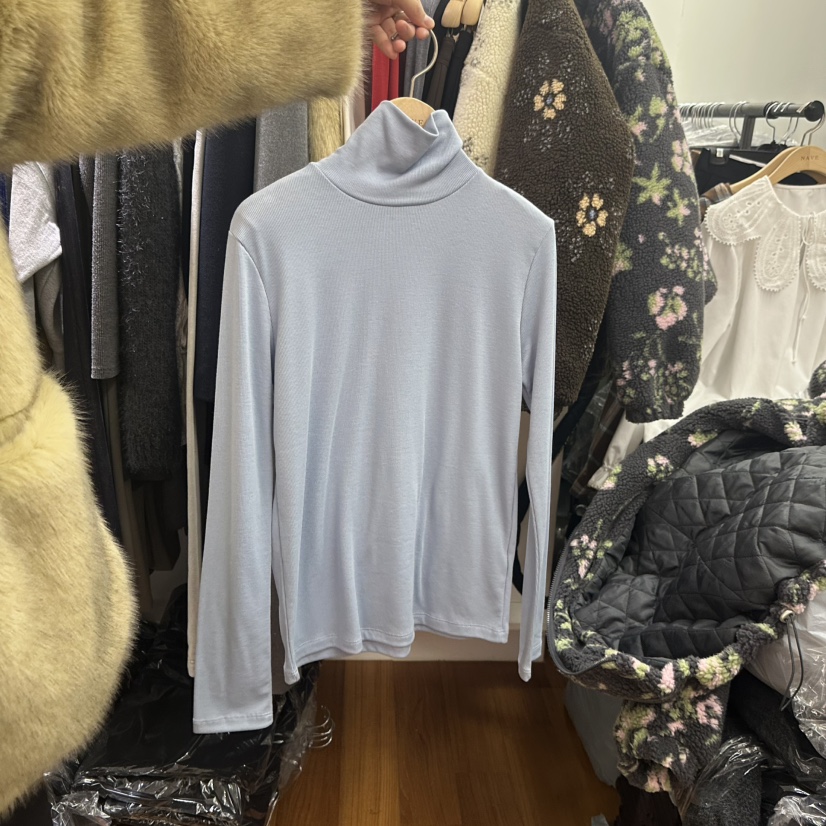 NAVE韓國代購㊣女裝新品人氣時尚職業推薦休閑熱賣25秋冬長袖T恤NAVE長袖T恤圖色3