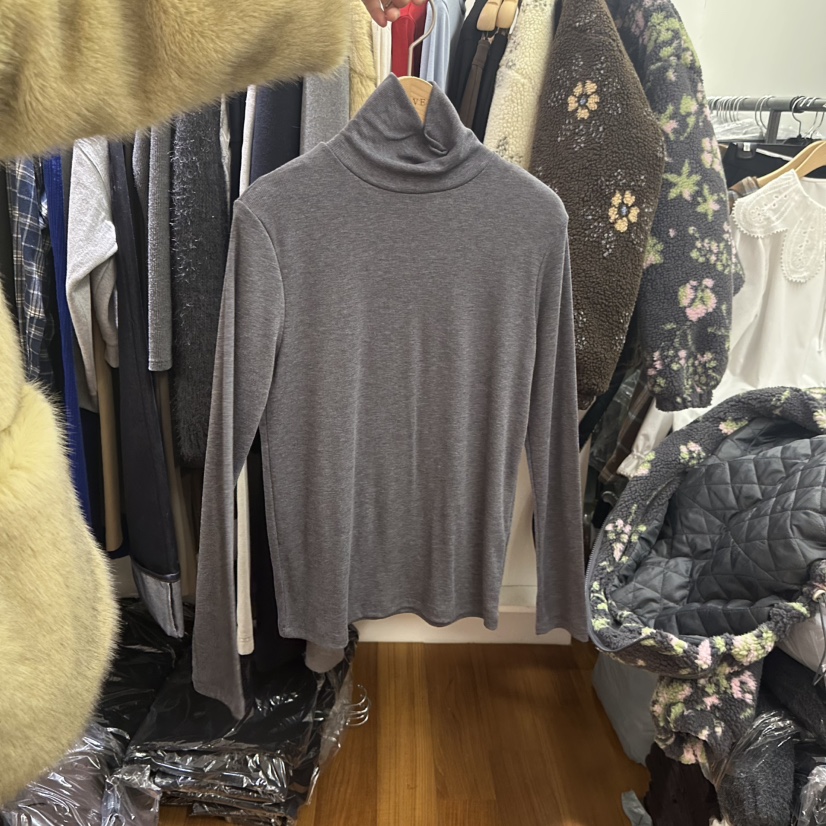 NAVE韓國代購㊣女裝新品人氣時尚職業推薦休閑熱賣25秋冬長袖T恤NAVE長袖T恤圖色4