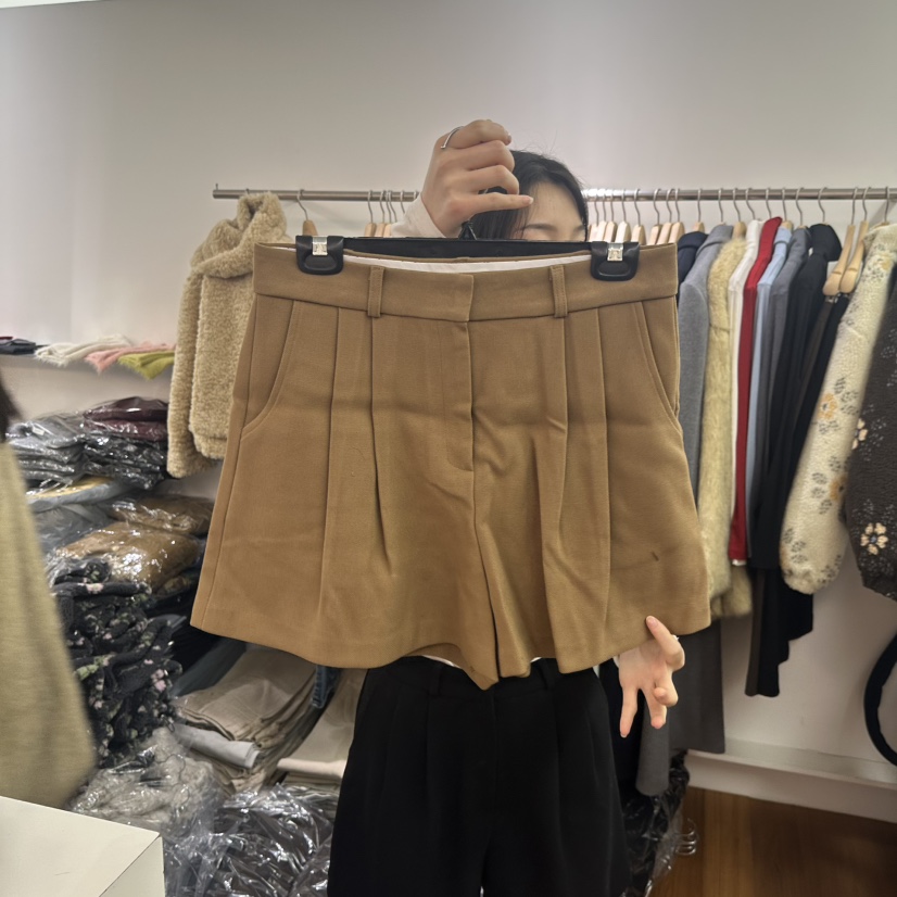 NAVE韓國代購㊣女士新款時尚推薦職業人氣25秋冬休閑熱賣短褲NAVE短褲圖色1