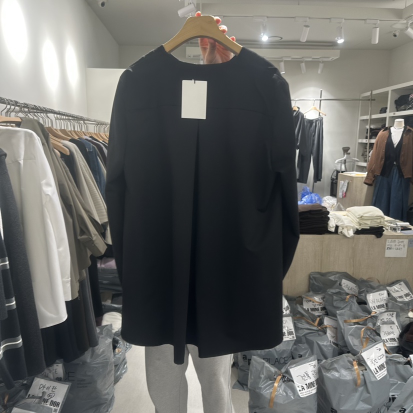 LAMINEDOR韓國代購㊣女士新款人氣休閑職業熱賣時尚襯衫蕾絲衫LA MINE DOR襯衫/蕾絲衫