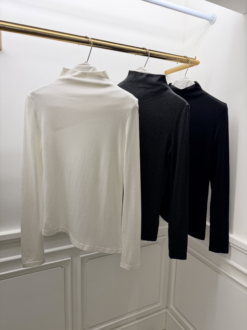 ETER韓國直郵㊣女裝新品熱賣推薦職業人氣時尚25秋冬長袖T恤高領eter/VERSO長袖T恤