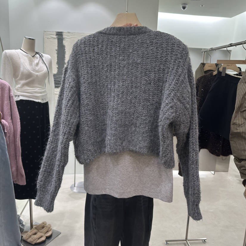 PART3韓國直郵㊣女裝新品時尚25秋冬休閑推薦針織衫不含內搭Part.3針織衫