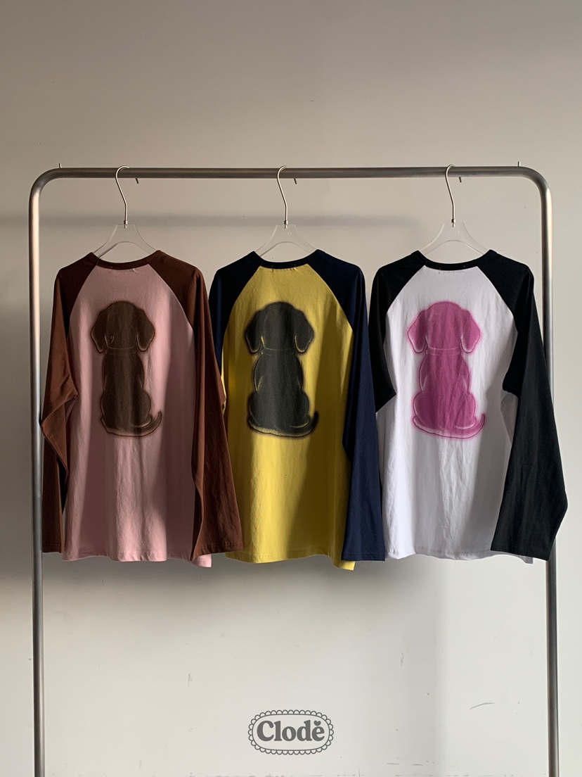CLODE韓國直郵㊣女士新款職業推薦休閑熱賣25秋冬時尚長袖T恤CLODE長袖T恤
