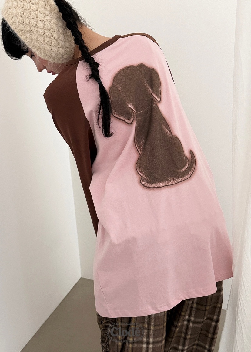 CLODE韓國直郵㊣女士新款職業推薦休閑熱賣25秋冬時尚長袖T恤CLODE長袖T恤