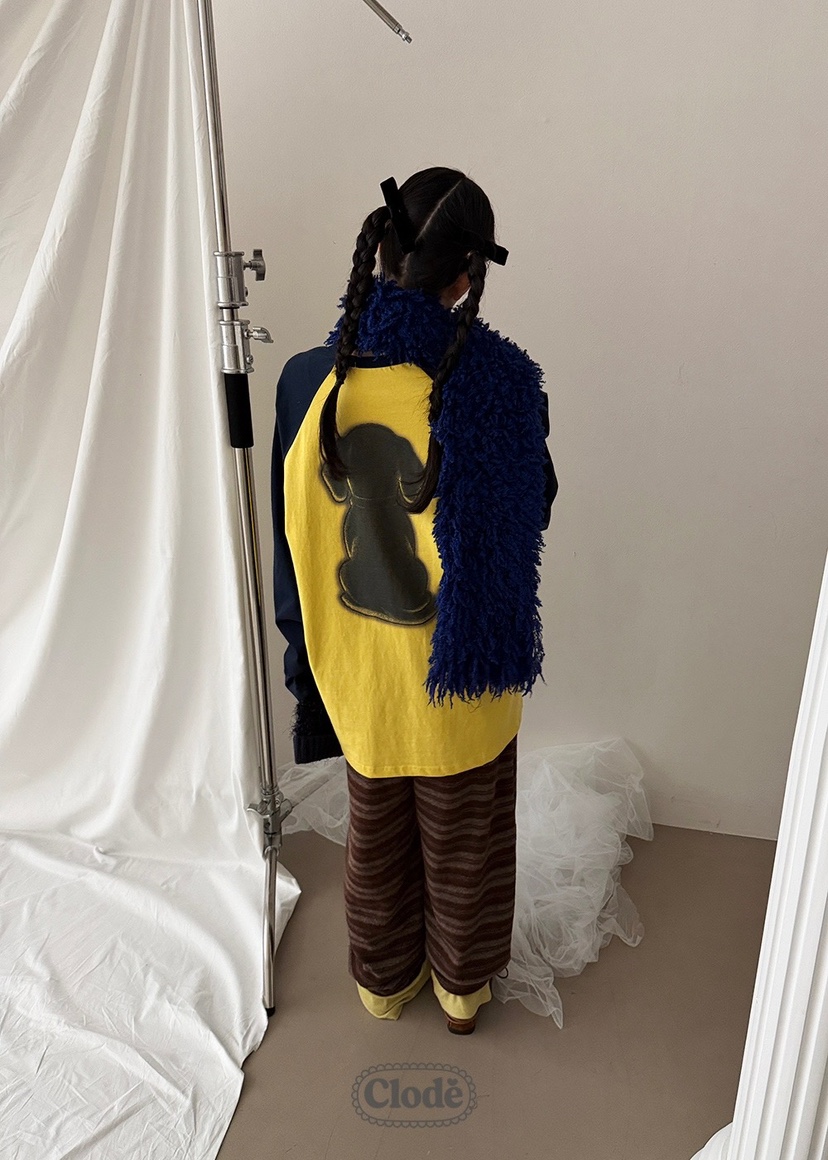 CLODE韓國直郵㊣女士新款職業推薦休閑熱賣25秋冬時尚長袖T恤CLODE長袖T恤