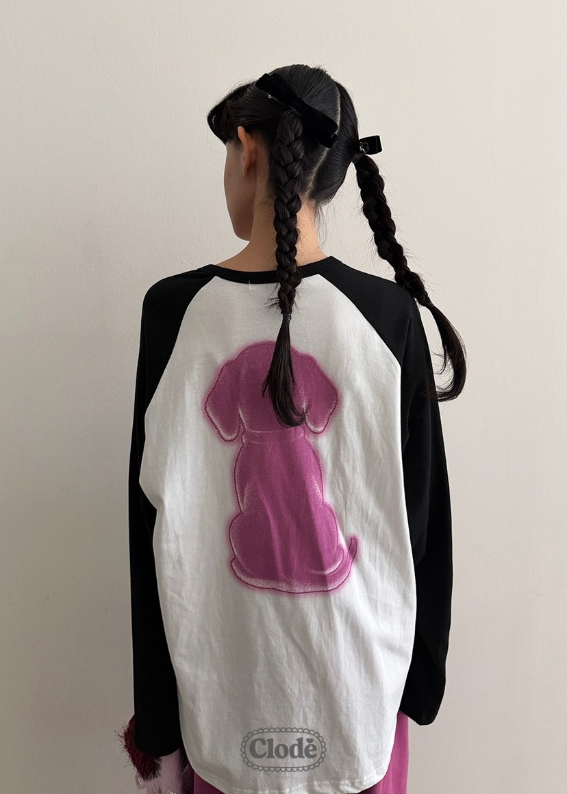 CLODE韓國直郵㊣女士新款職業推薦休閑熱賣25秋冬時尚長袖T恤CLODE長袖T恤