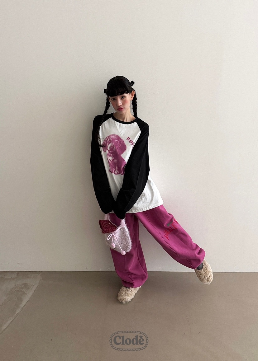 CLODE韓國直郵㊣女士新款職業推薦休閑熱賣25秋冬時尚長袖T恤CLODE長袖T恤