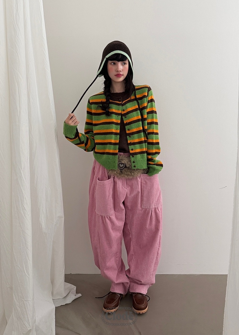 CLODE韓國直郵㊣女士新款熱賣職業推薦時尚25秋冬人氣休閑褲CLODE休閑褲