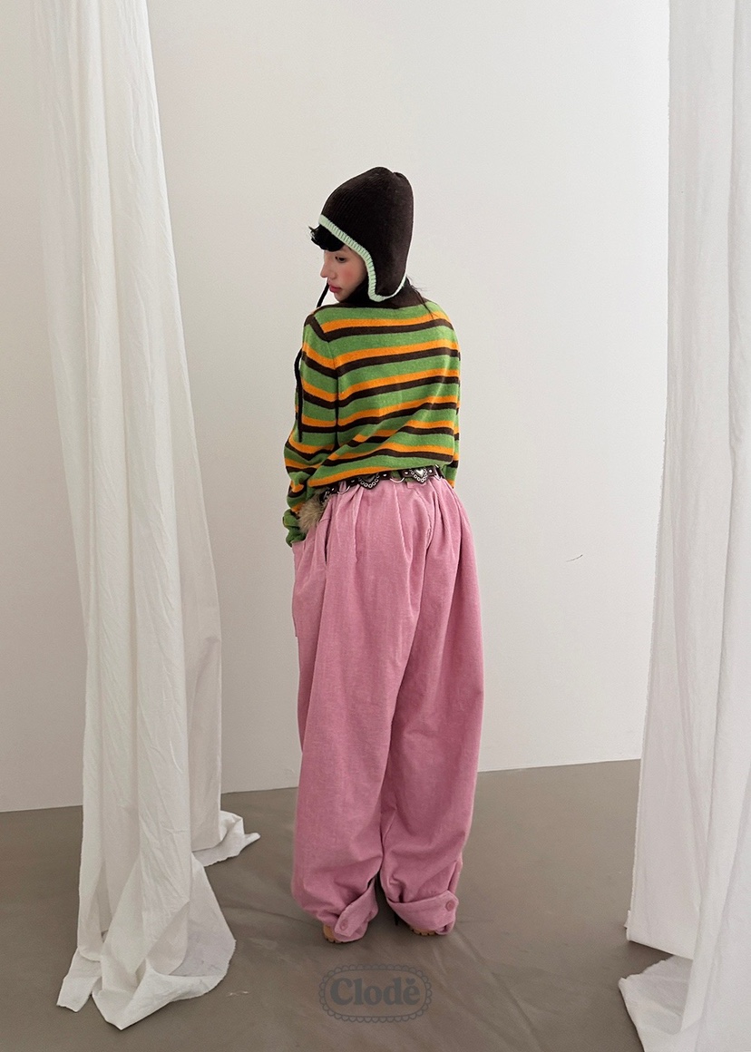 CLODE韓國直郵㊣女士新款熱賣職業推薦時尚25秋冬人氣休閑褲CLODE休閑褲