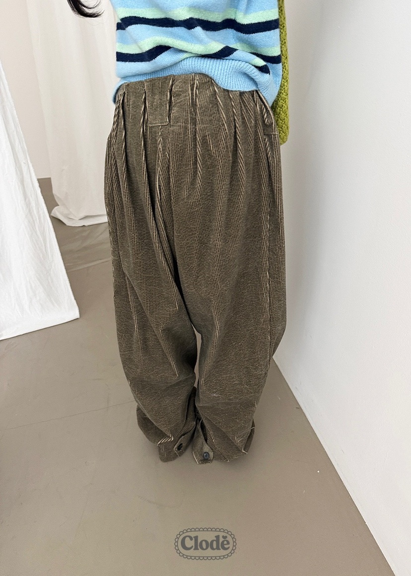 CLODE韓國直郵㊣女士新款熱賣職業推薦時尚25秋冬人氣休閑褲CLODE休閑褲