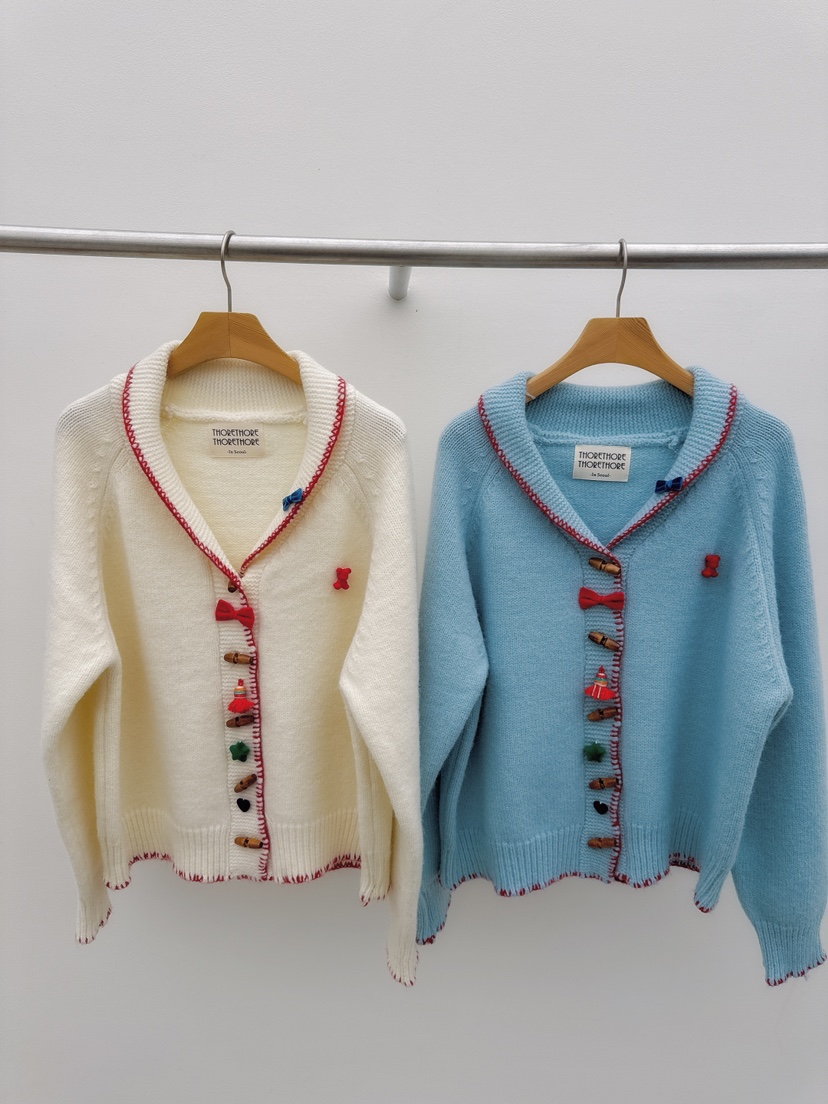 THORE東大門㊣直郵女士新款人氣職業休閑時尚熱賣針織衫口袋THORE針織衫