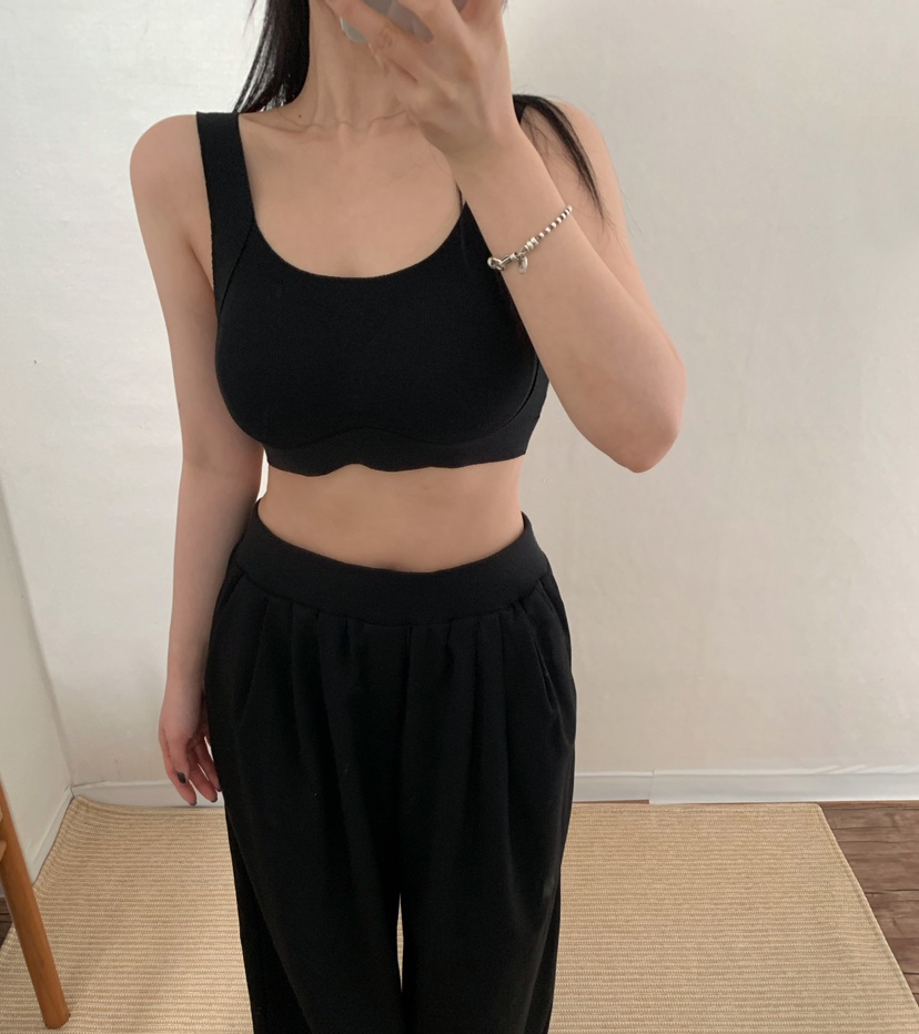 TWENTY FOUR SEVEN24-7韓國代購㊣女裝新款職業吊帶背心TEWNTY FOUR SEVEN24-7吊帶/背心