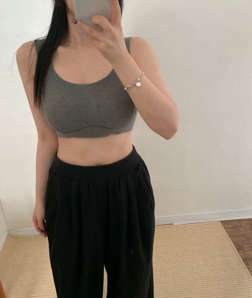 TWENTY FOUR SEVEN24-7韓國代購㊣女裝新款職業吊帶背心TEWNTY FOUR SEVEN24-7吊帶/背心