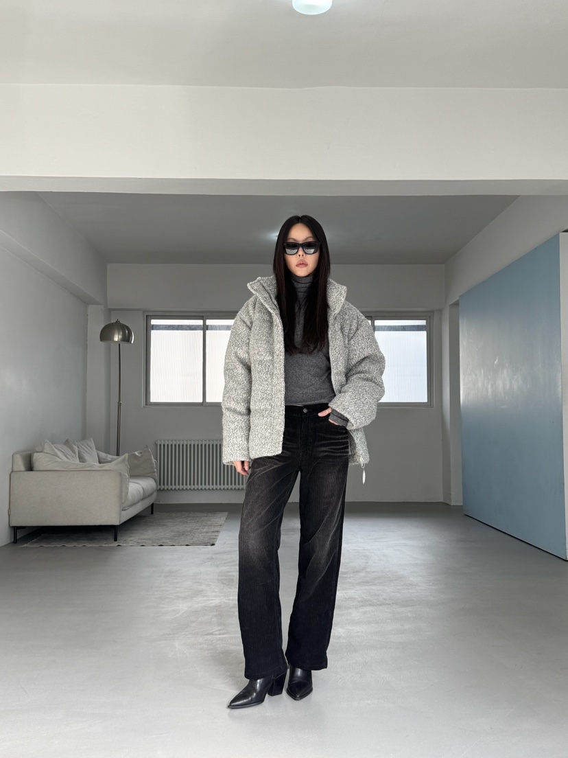 LIMLIMLIM東大門㊣直郵女裝新品25秋冬時尚熱賣短款羽絨服鴨絨LIM LIM LIM短款羽絨服