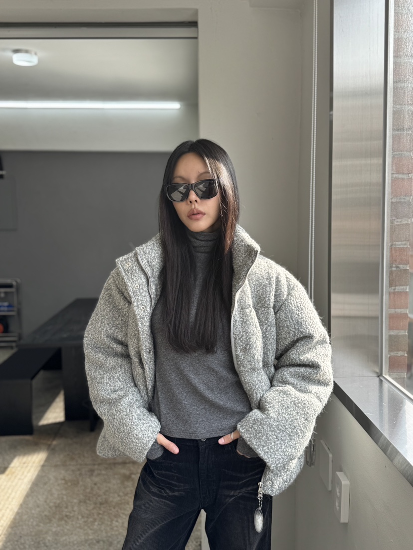 LIMLIMLIM東大門㊣直郵女裝新品25秋冬時尚熱賣短款羽絨服鴨絨LIM LIM LIM短款羽絨服