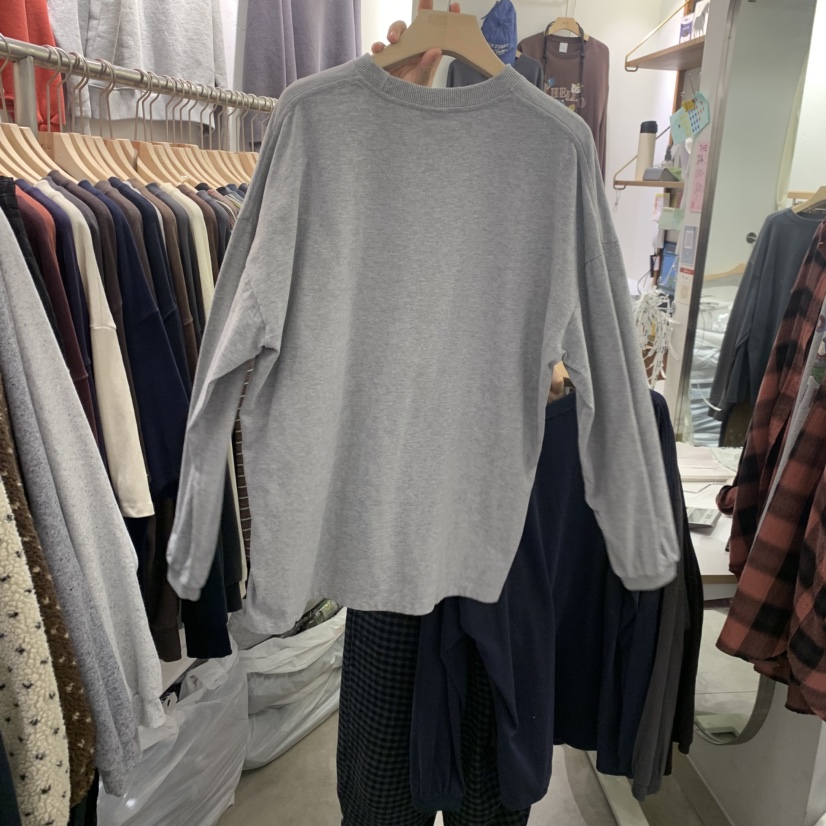 CELLI東大門㊣實拍女裝新款人氣推薦熱賣時尚職業長袖T恤鴨CELLI長袖T恤