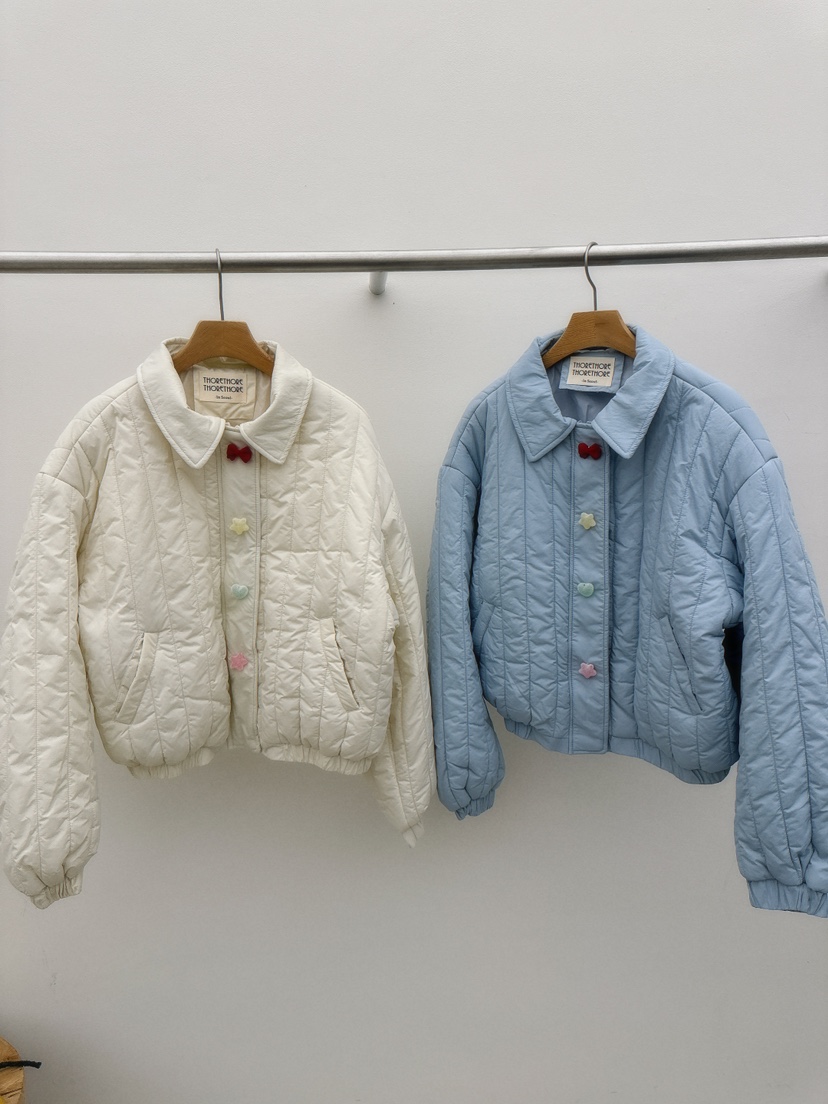 THORE東大門㊣直郵女士新品人氣職業休閑25秋冬熱賣短款棉服THORE短款棉服