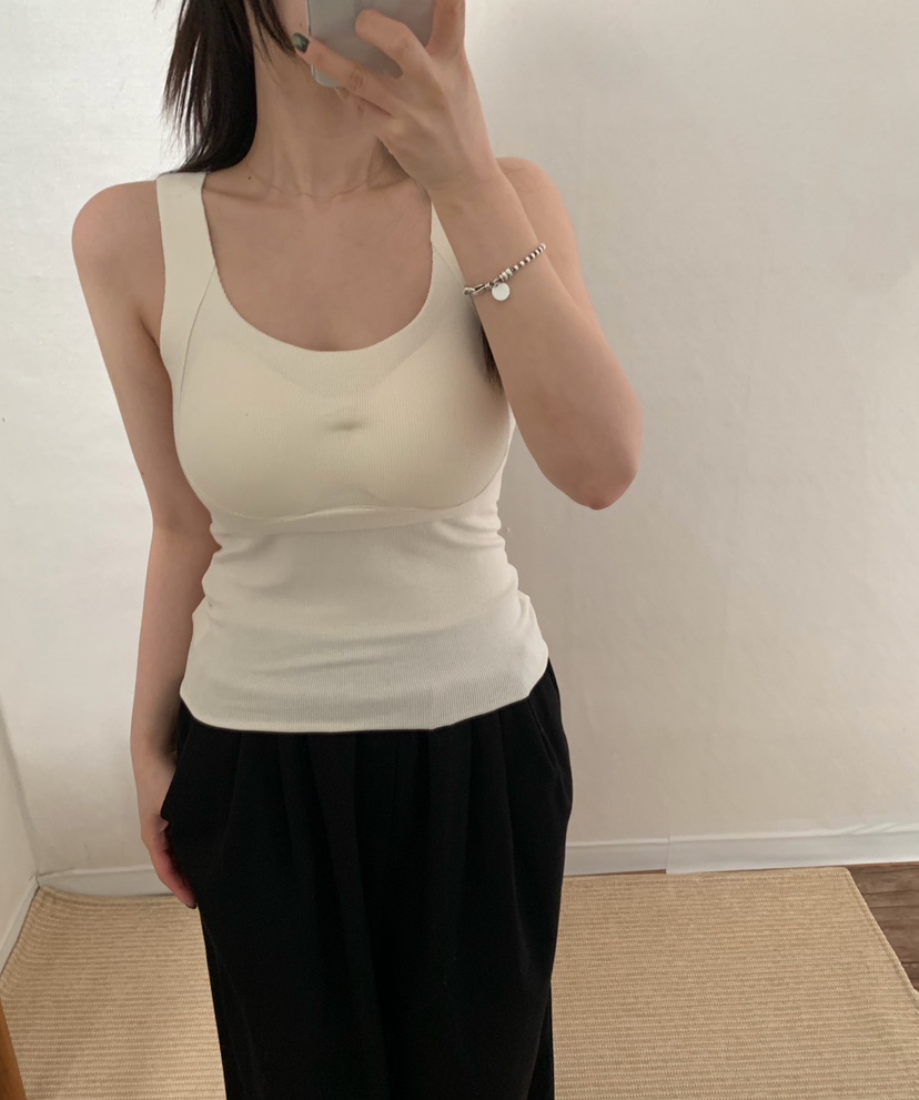 TWENTY FOUR SEVEN24-7東大門㊣直郵女士新款25秋冬吊帶背心TEWNTY FOUR SEVEN24-7吊帶/背心