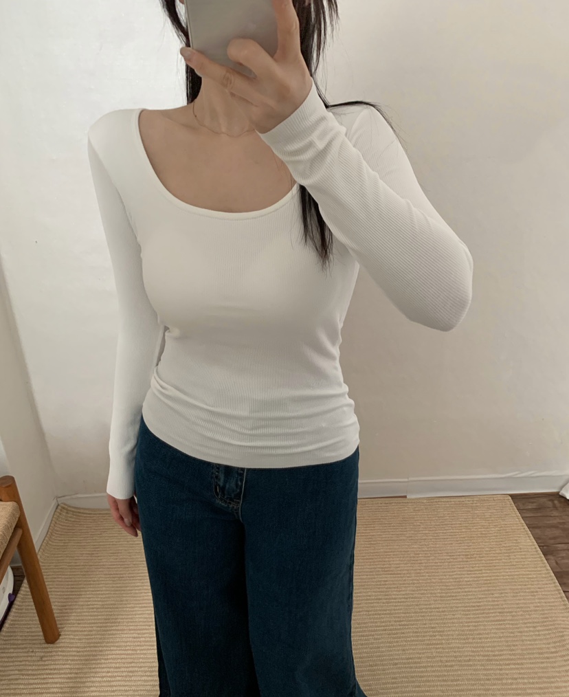 TWENTY FOUR SEVEN24-7韓國代購㊣女士新品推薦熱賣長袖T恤TEWNTY FOUR SEVEN24-7長袖T恤