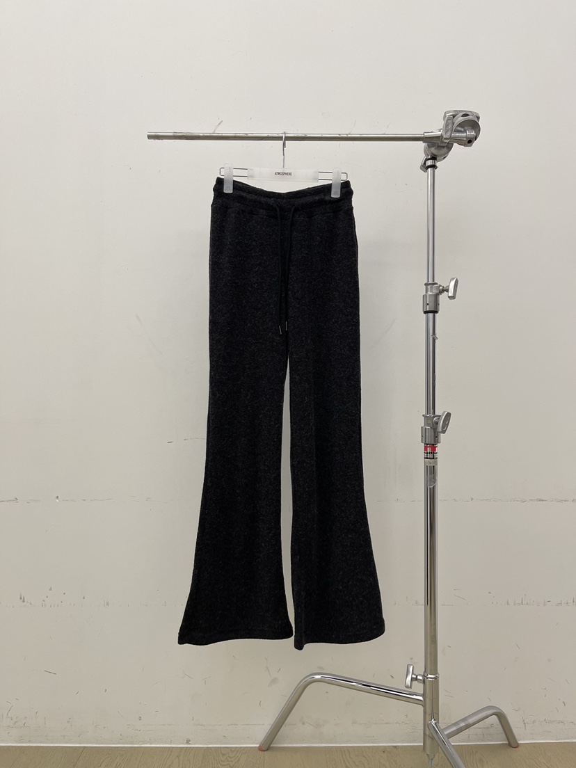 ATMOSPHERE韓國直郵㊣女士新品25秋冬休閑職業時尚休閑褲羊毛ATMOSPHERE/BLING休閑褲圖色4墨