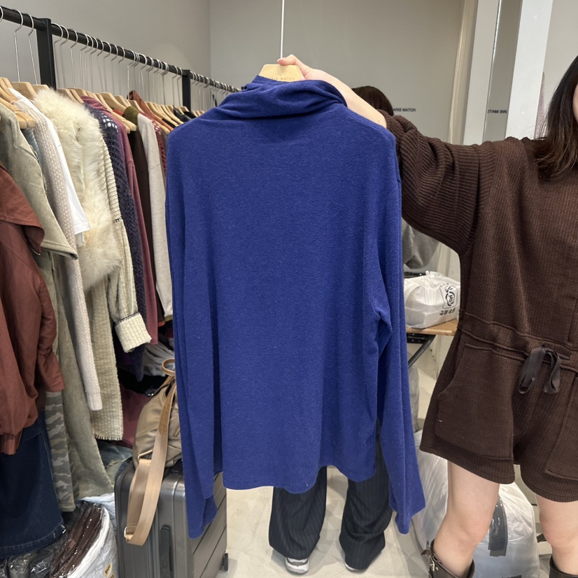 PARIS MATCH東大門㊣直郵女士新品人氣休閑25秋冬熱賣長袖T恤PARIS MATCH長袖T恤圖色5