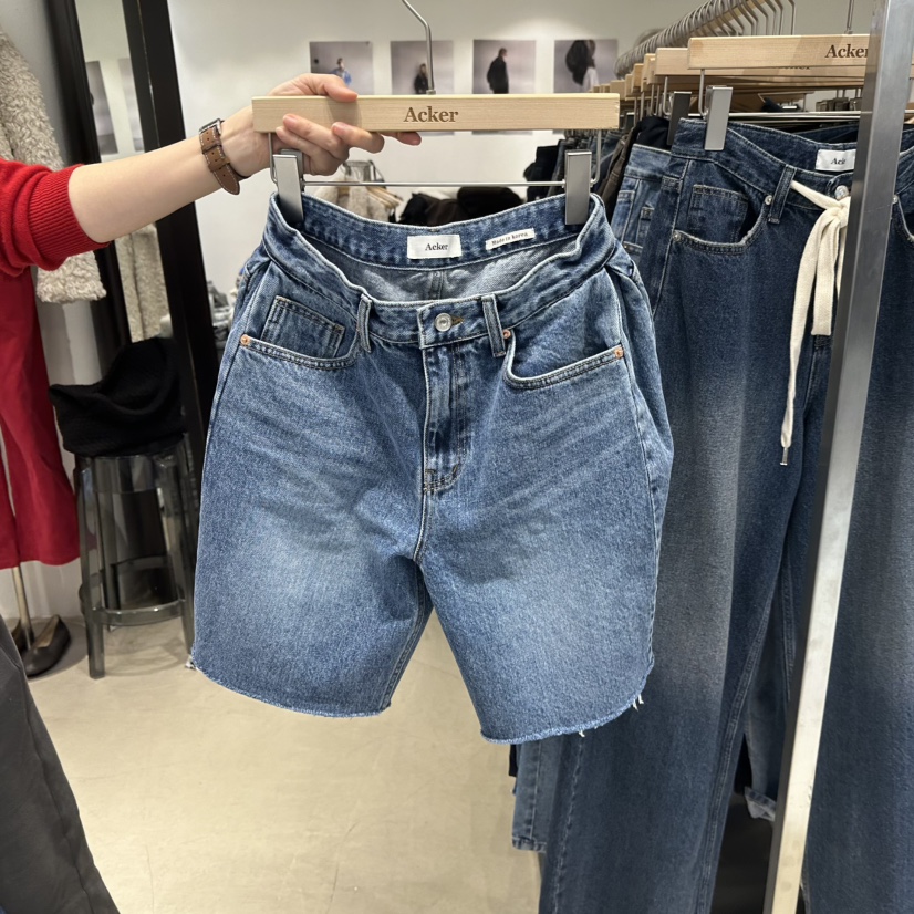 ACKER韓國直郵㊣女裝新款時尚人氣熱賣職業推薦25秋冬休閑短褲ACKER短褲圖色1