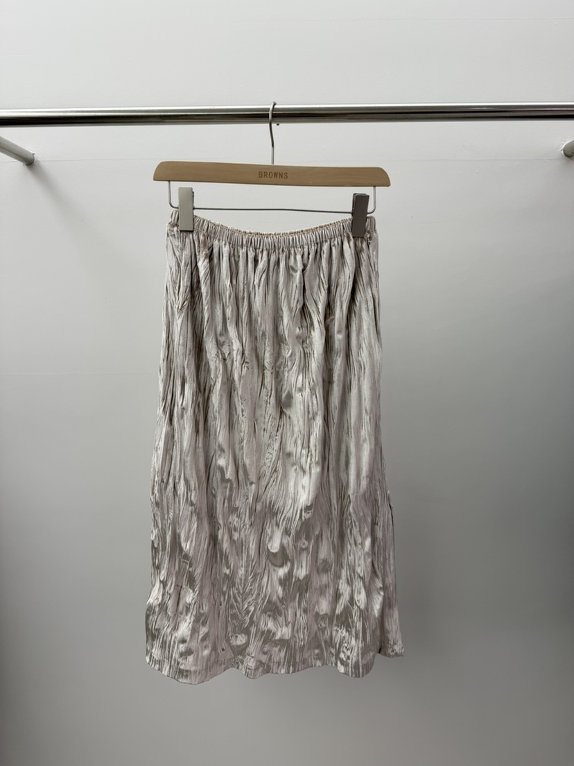 BROWNS-P東大門㊣實拍女裝新品職業推薦熱賣休閑25秋冬長裙絲絨BROWNS-P長裙圖色1