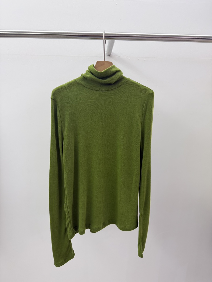 BROWNS-P東大門㊣直郵女裝新款熱賣休閑25秋冬長袖T恤高領BROWNS-P長袖T恤圖色2