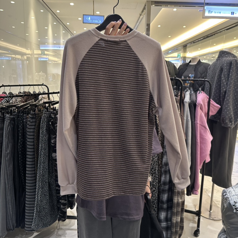 CREDITO東大門㊣代購女士新款時尚職業休閑25秋冬推薦人氣衛衣CREDITO衛衣