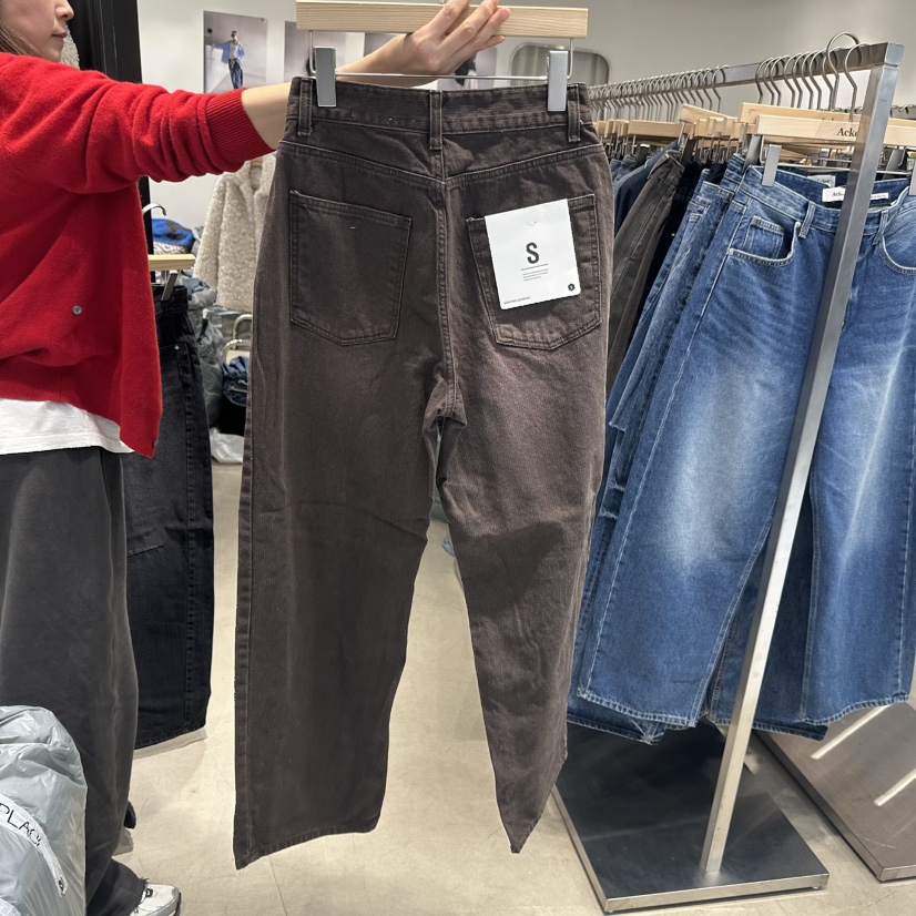 ACKER東大門㊣直郵女裝新品人氣休閑推薦25秋冬時尚職業牛仔褲ACKER牛仔褲
