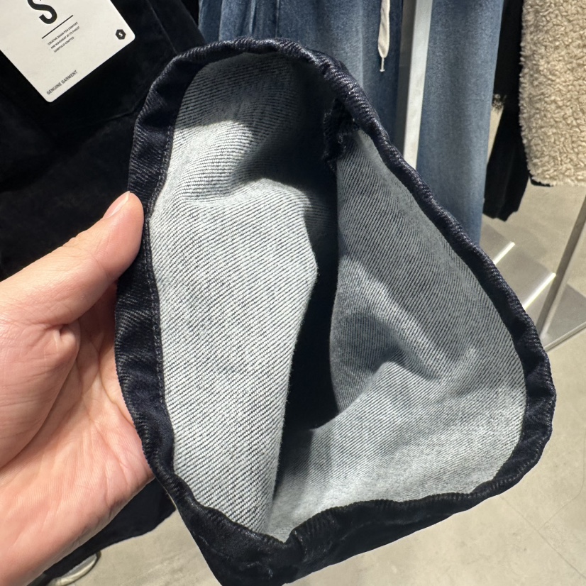 ACKER東大門㊣實拍女士新品時尚熱賣25秋冬推薦牛仔褲天鵝絨ACKER牛仔褲