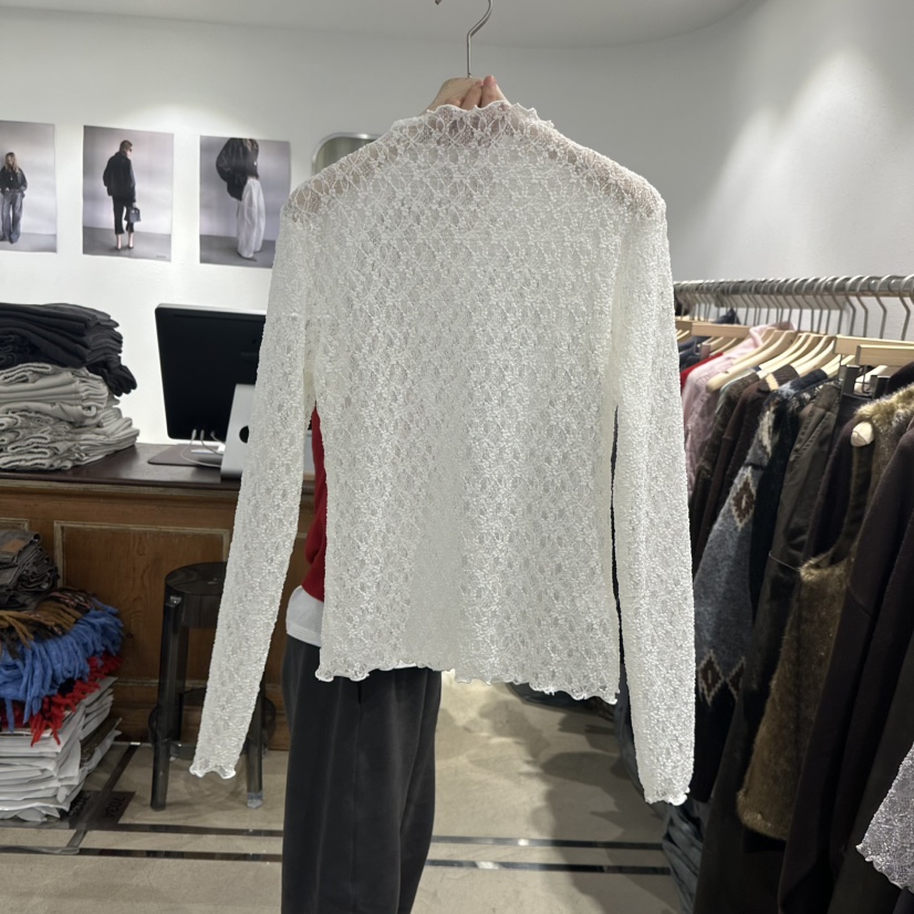ACKER東大門㊣代購女士新品休閑職業熱賣人氣襯衫蕾絲衫蕾絲ACKER襯衫/蕾絲衫