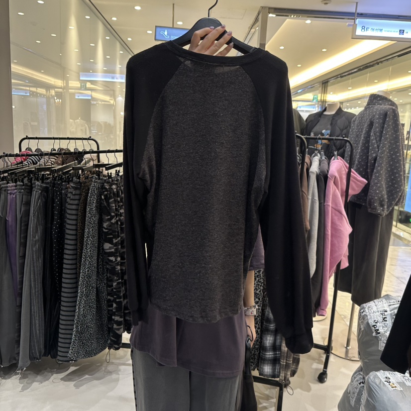 CREDITO韓國直郵㊣女裝新款推薦人氣時尚職業休閑25秋冬長袖T恤CREDITO長袖T恤