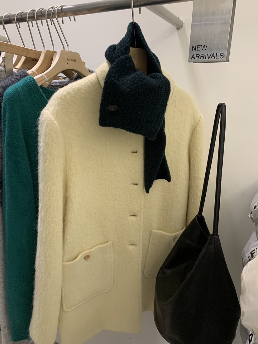 A Flan韓國代購㊣女裝新品人氣熱賣25秋冬推薦圍巾披肩圍巾AFN EDITION圍巾/披肩