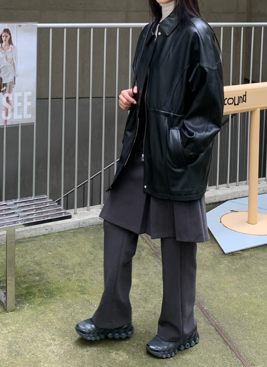 A Flan韓國直郵㊣女裝新款熱賣時尚25秋冬推薦職業人氣裙褲AFN EDITION裙褲