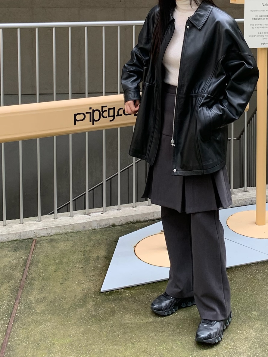 A Flan韓國直郵㊣女裝新款熱賣時尚25秋冬推薦職業人氣裙褲AFN EDITION裙褲