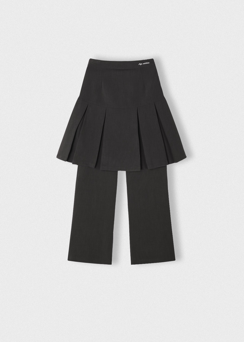 A Flan韓國直郵㊣女裝新款熱賣時尚25秋冬推薦職業人氣裙褲AFN EDITION裙褲圖色1