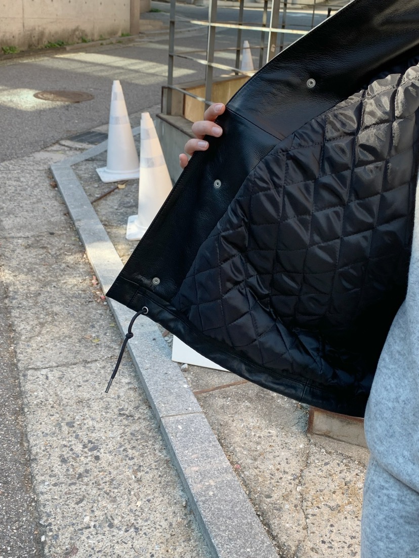 A Flan韓國直郵㊣女裝新品熱賣職業25秋冬時尚休閑皮衣雙層AFN EDITION皮衣